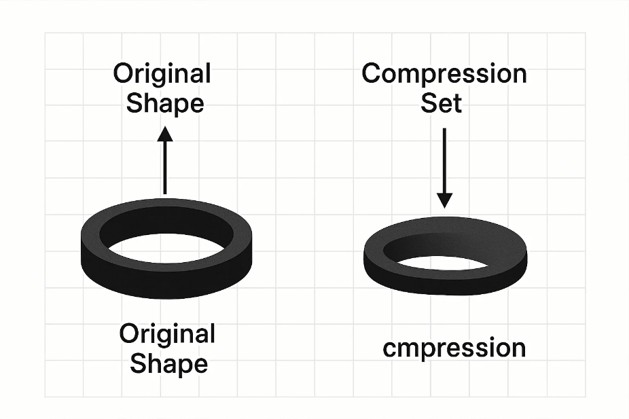 مفهوم مانایی فشاری (Compression Set)